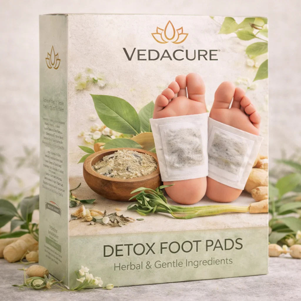 Ayurvedic 100% Herbal & Gentle Ingredient Foot Patches BUY 20 GET 20 FREE (Pack of 40)@499