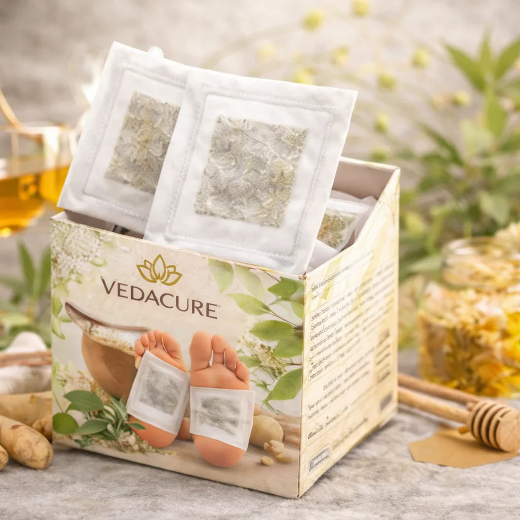 Ayurvedic 100% Herbal & Gentle Ingredient Foot Patches BUY 20 GET 20 FREE (Pack of 40)@499