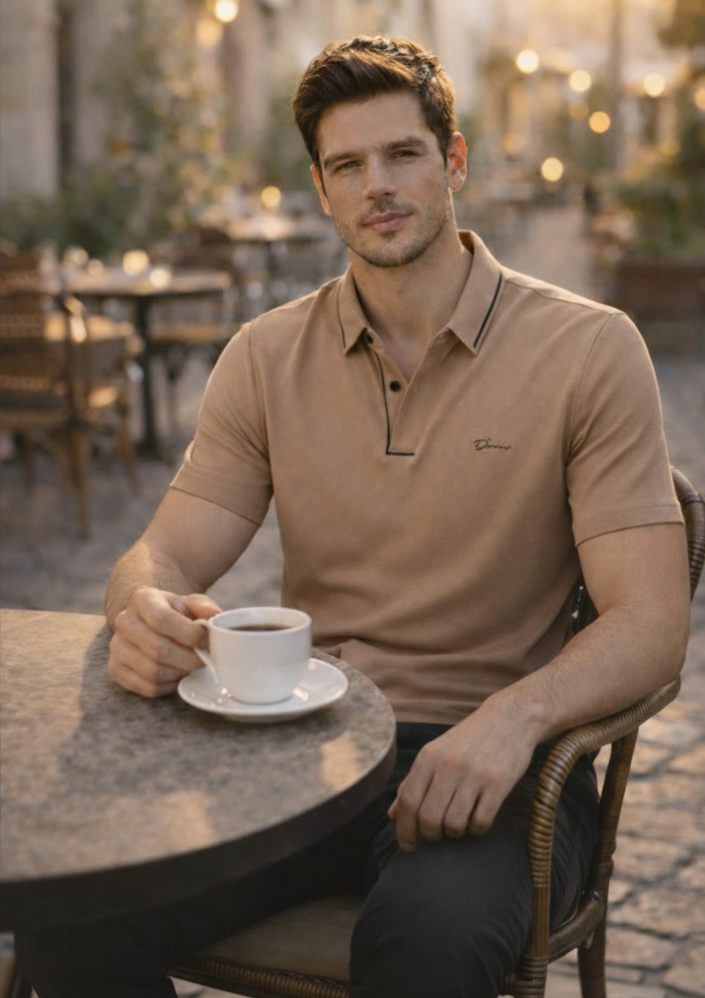 Dynex Elite Grid Polo T-Shirt