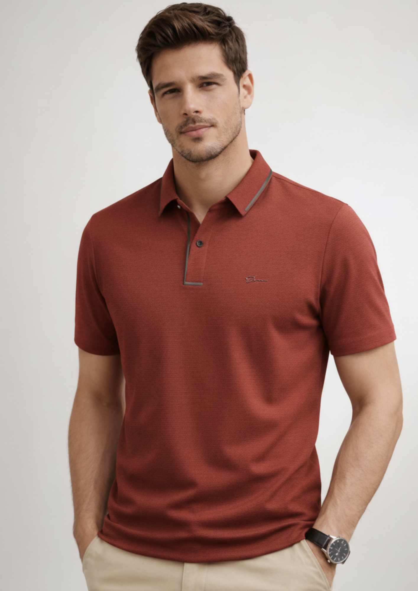Dynex Elite Grid Polo T-Shirt
