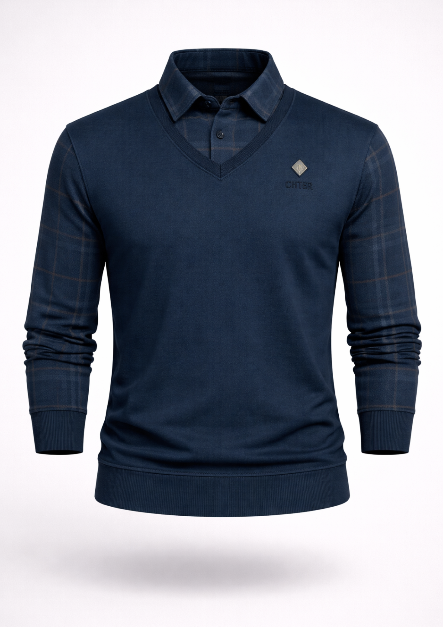 Eminence Plaid Knitwear