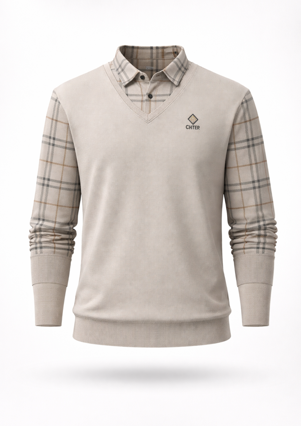 Eminence Plaid Knitwear