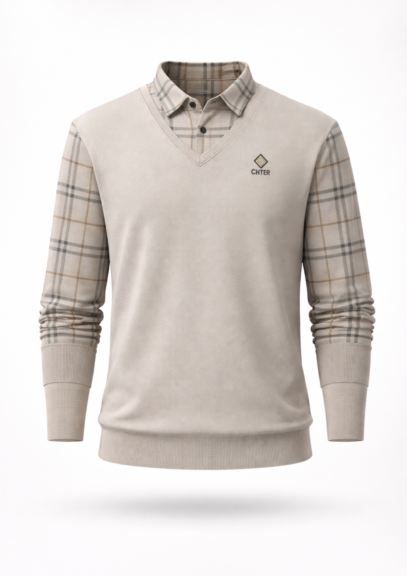 Eminence Plaid Knitwear