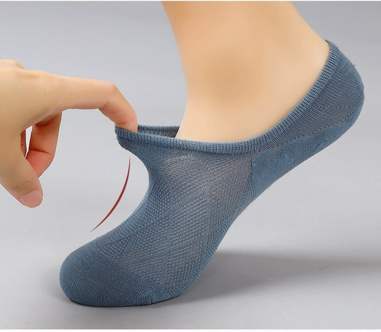 Linen Mist Invisible Knit Socks