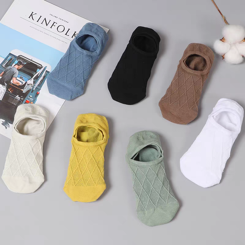 Linen Mist Invisible Knit Socks